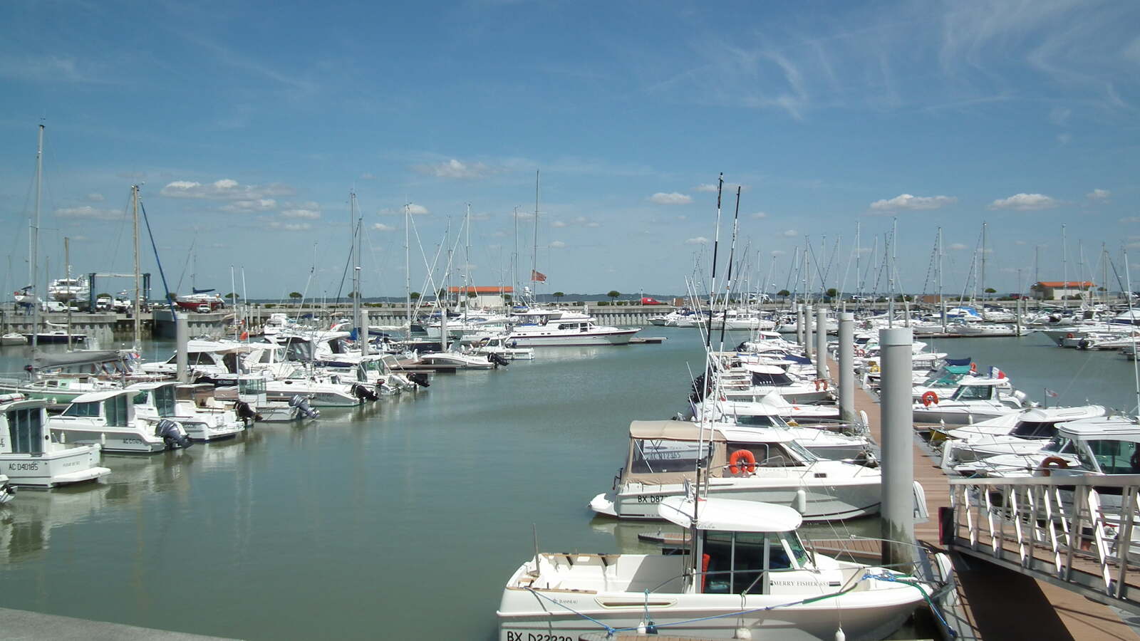 Vue du Port Médoc