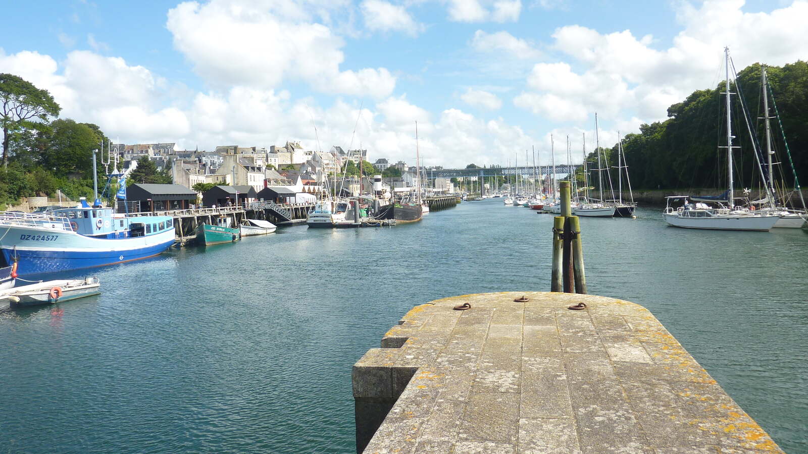 Vue du Port Rhu