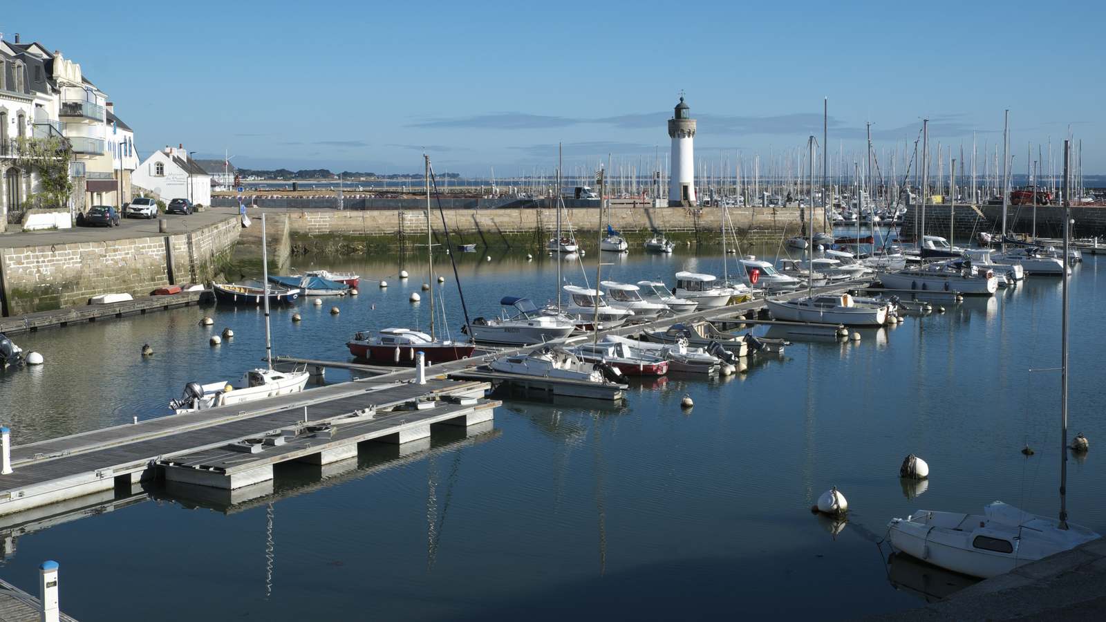 Vue du Port Haliguen