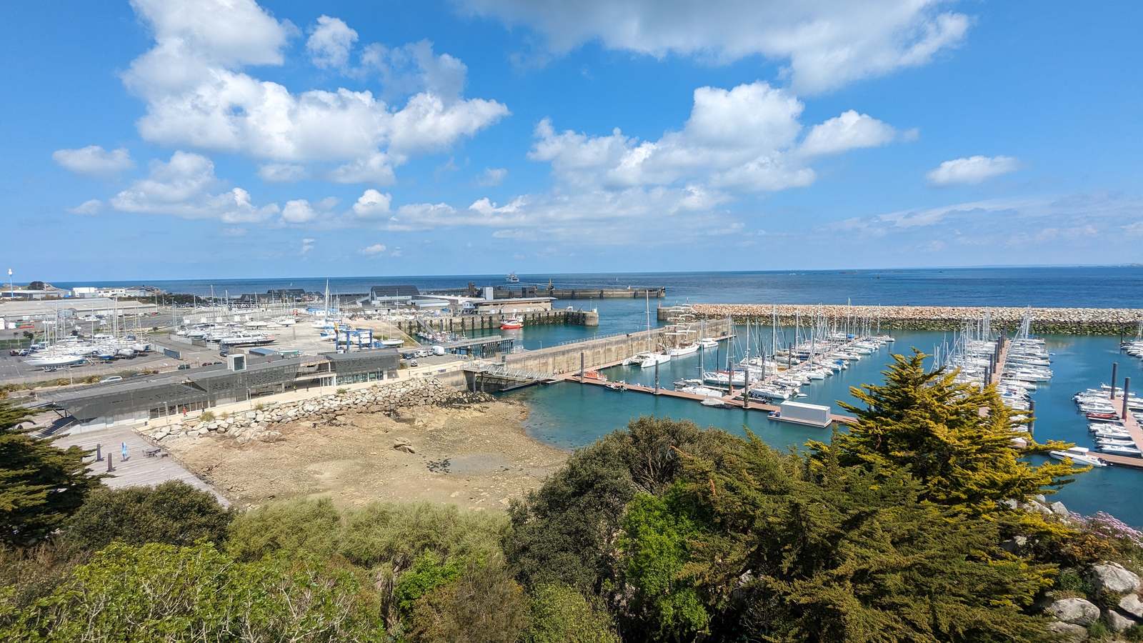 Vue du Port de Roscoff