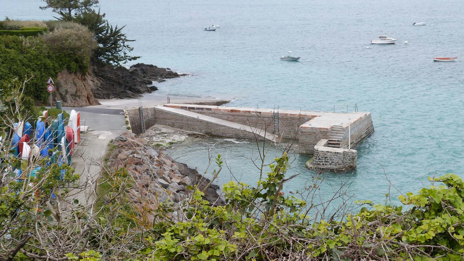Vue du Port de Saint-Jacut-de-la-Mer