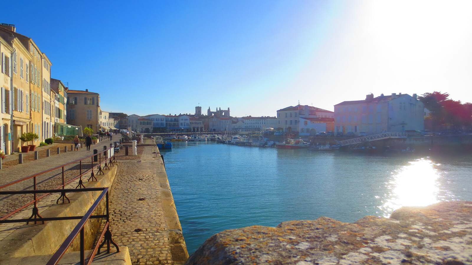 Vue du Port de Saint Martin de Ré