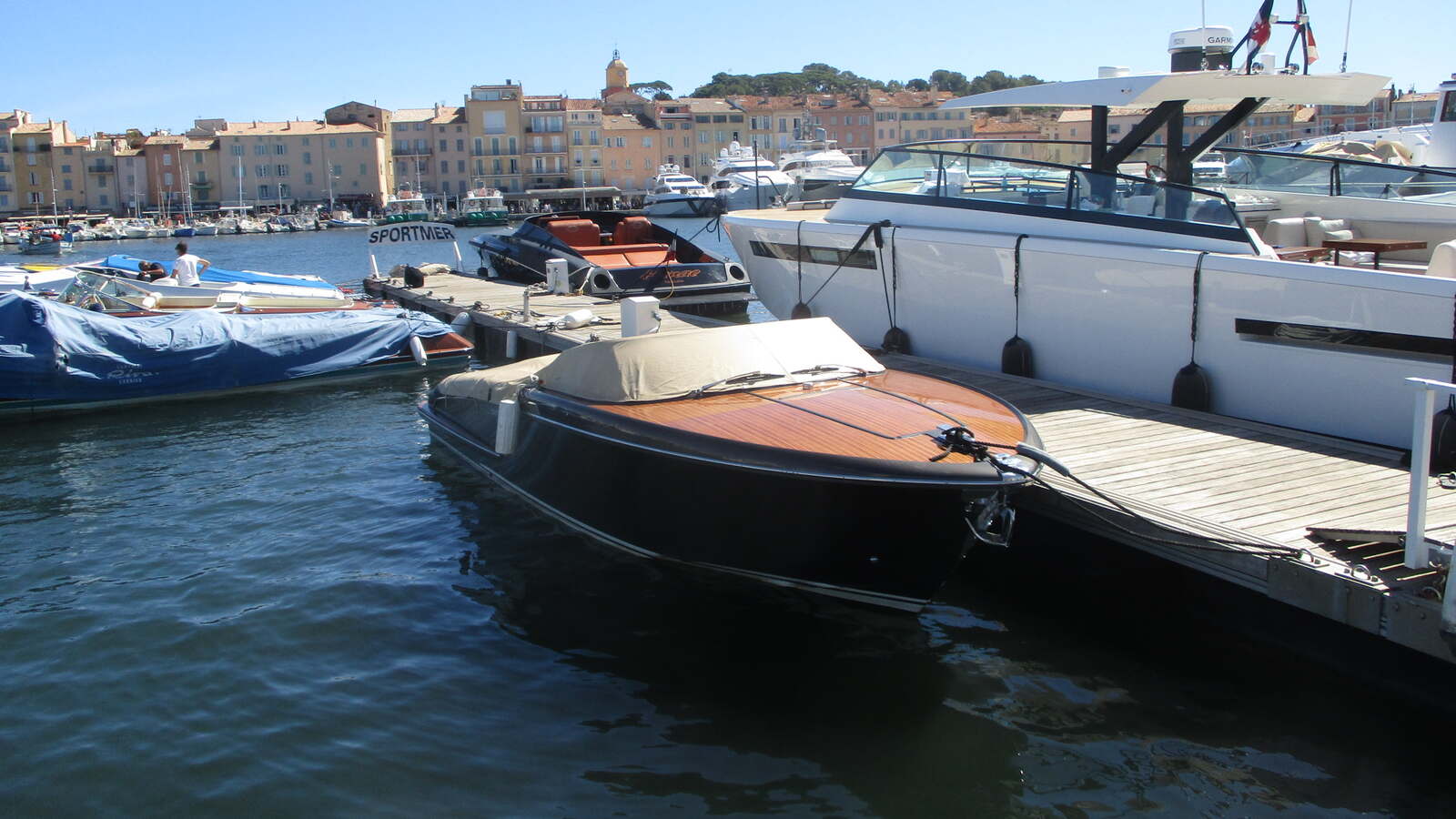 Vue du Port de Saint Tropez