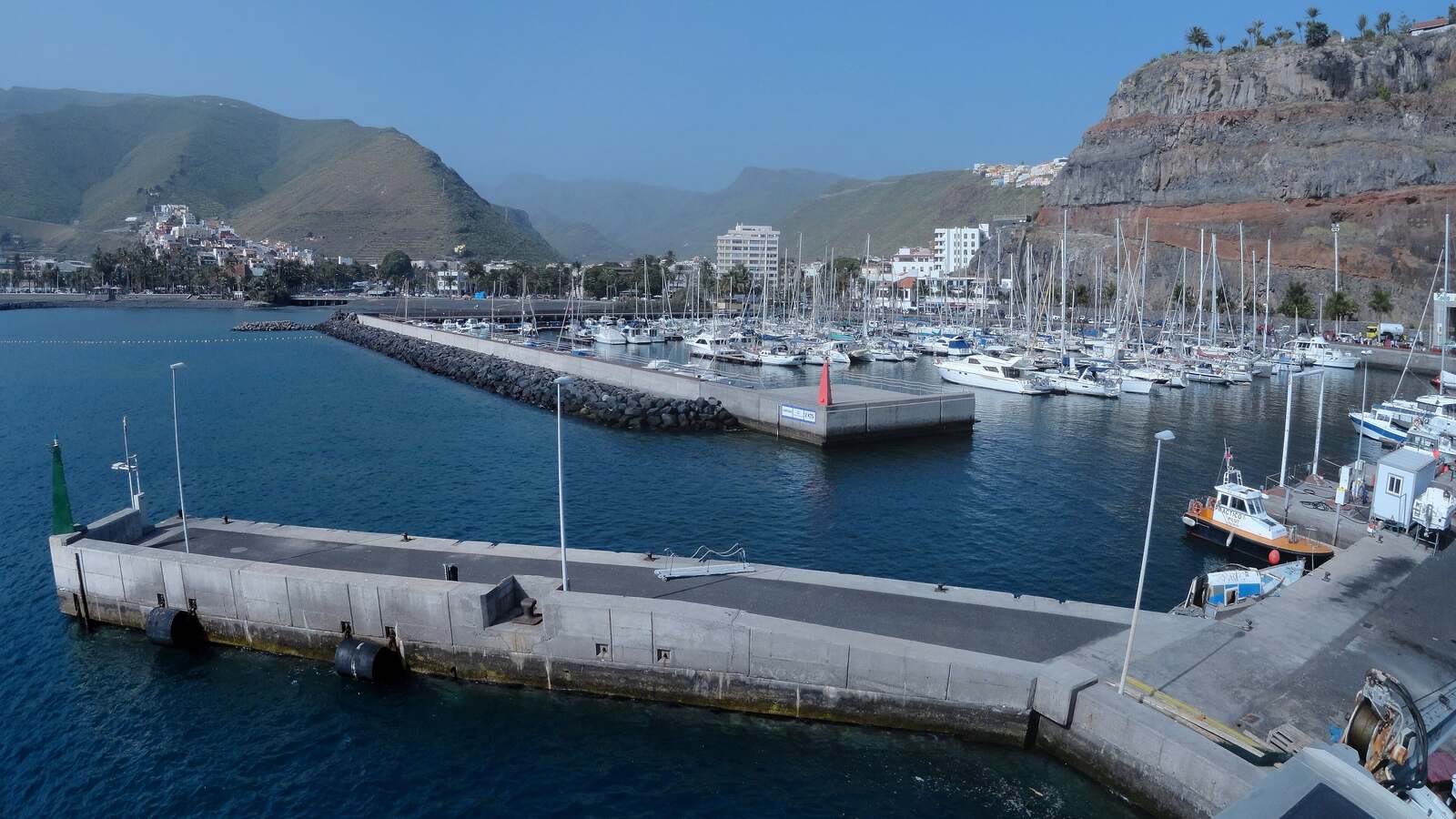 Vista de Marina San Sebastián de La Gomera