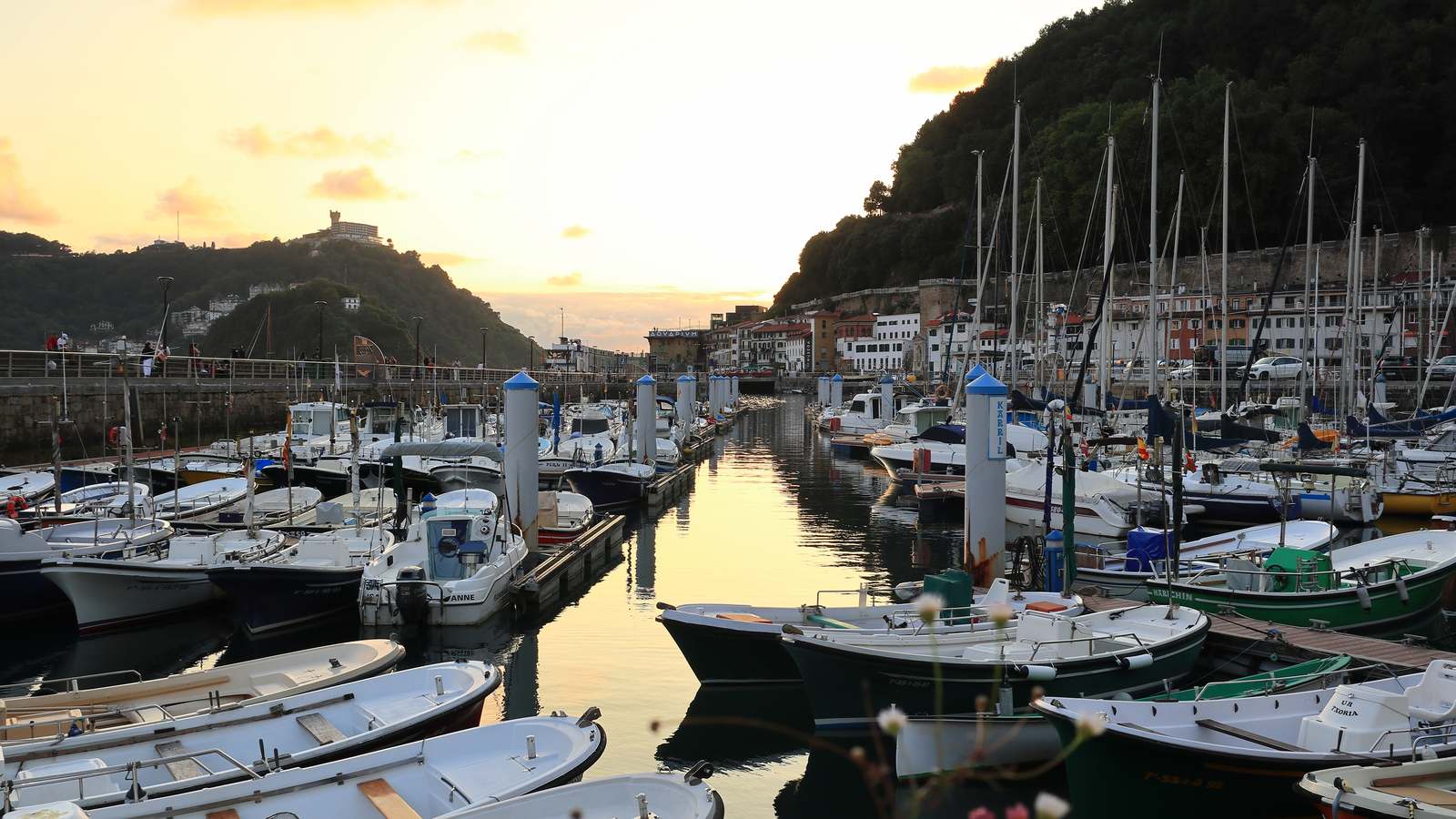 Vista de Puerto Deportivo de San Sebastián