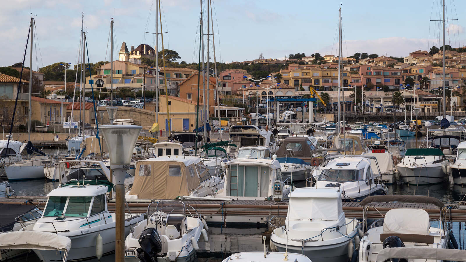 Vue du Port de Sausset-les-Pins