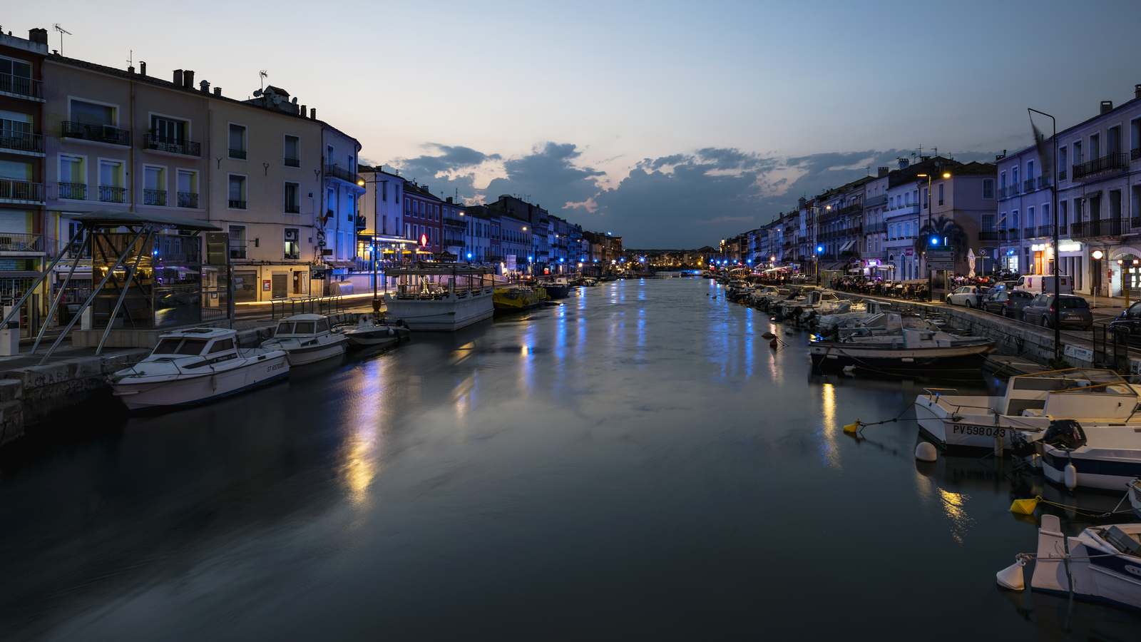 Vue du Port de Sète