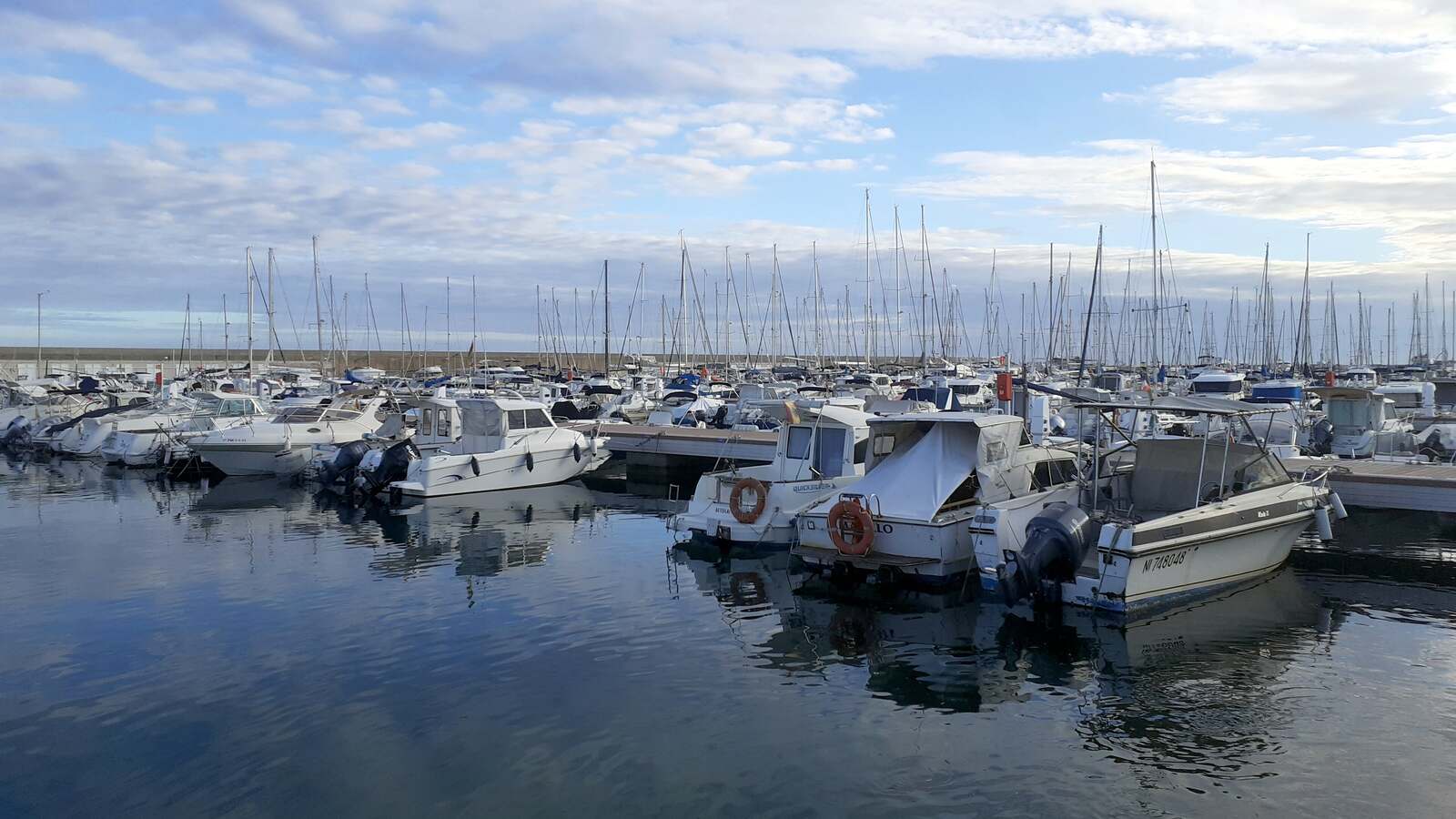 Vista de Puerto de Torredembarra