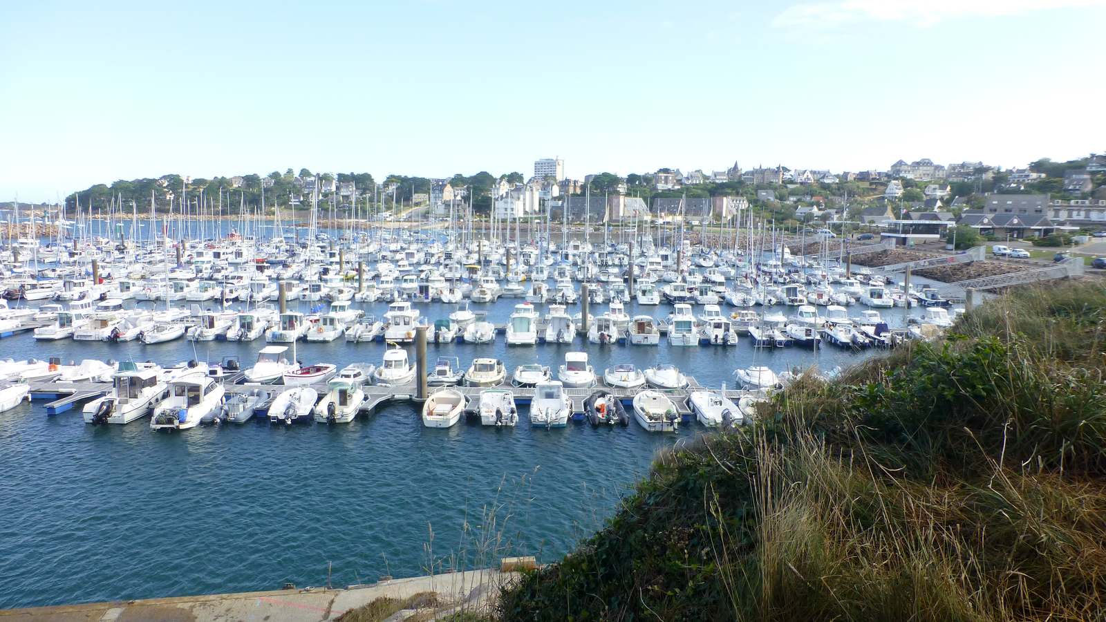 Vue du Port de Trébeurden