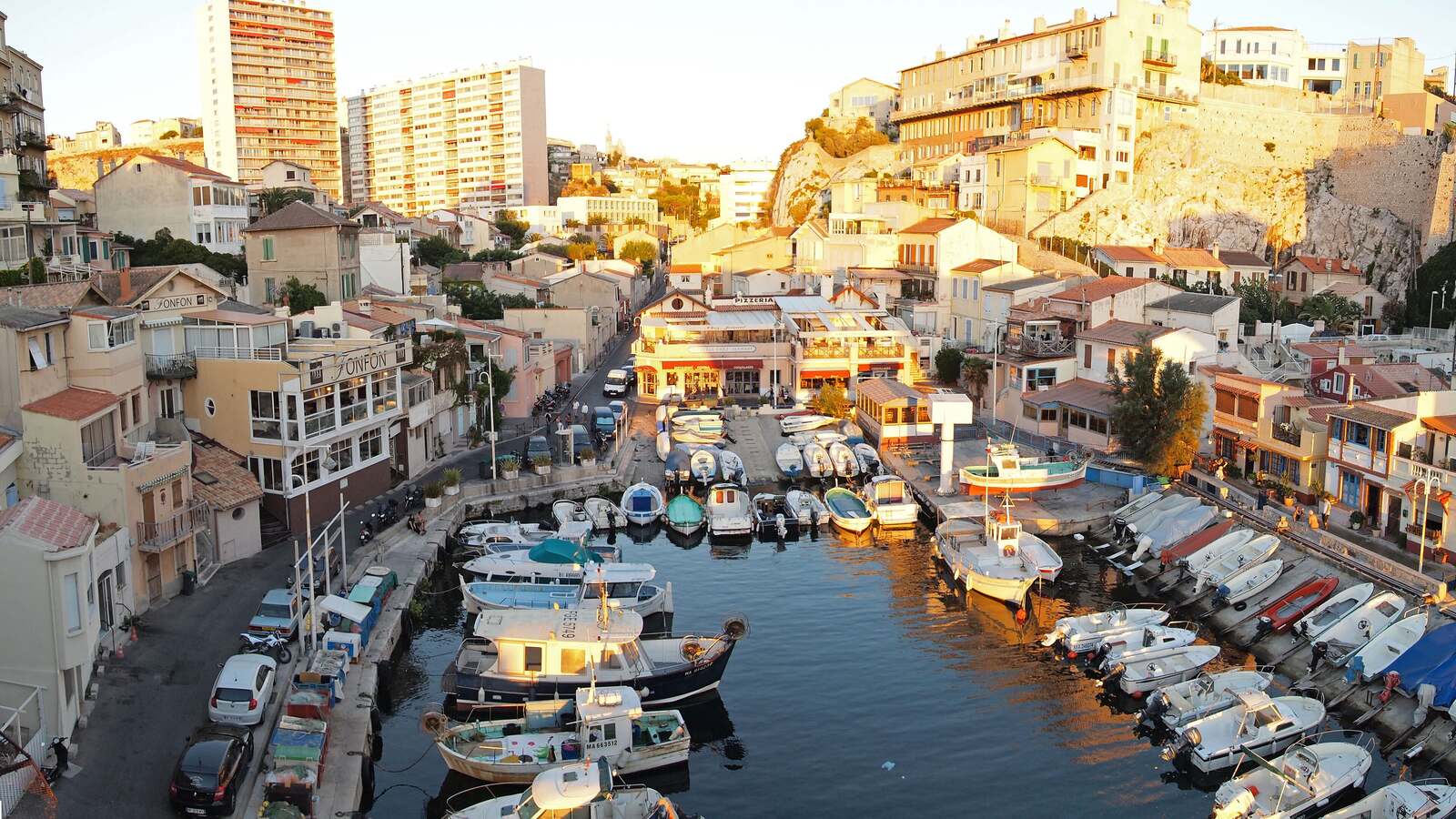 Vue du Port du Vallon des Auffes
