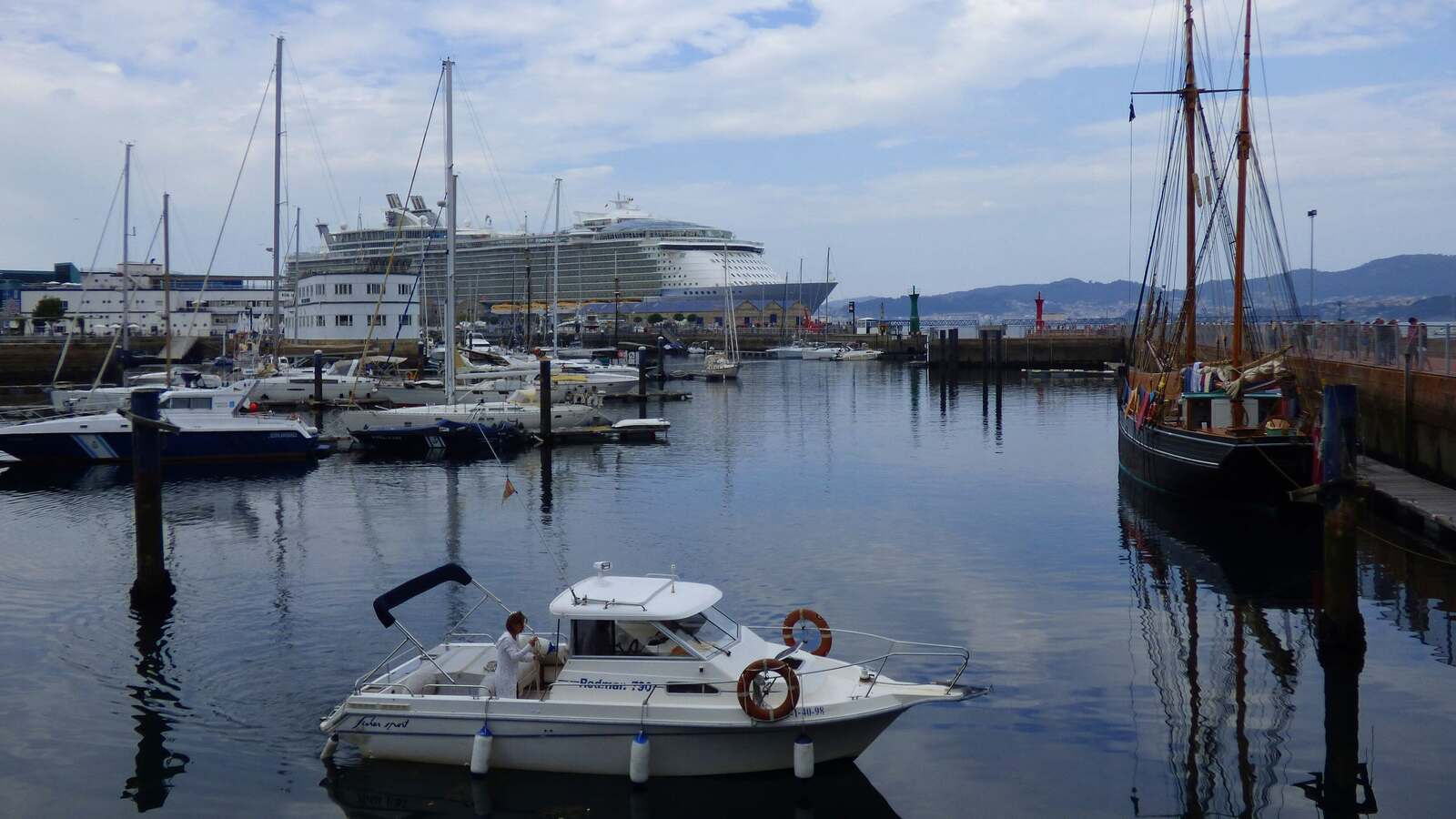 Vista de Puerto Deportivo Punta Lagoa